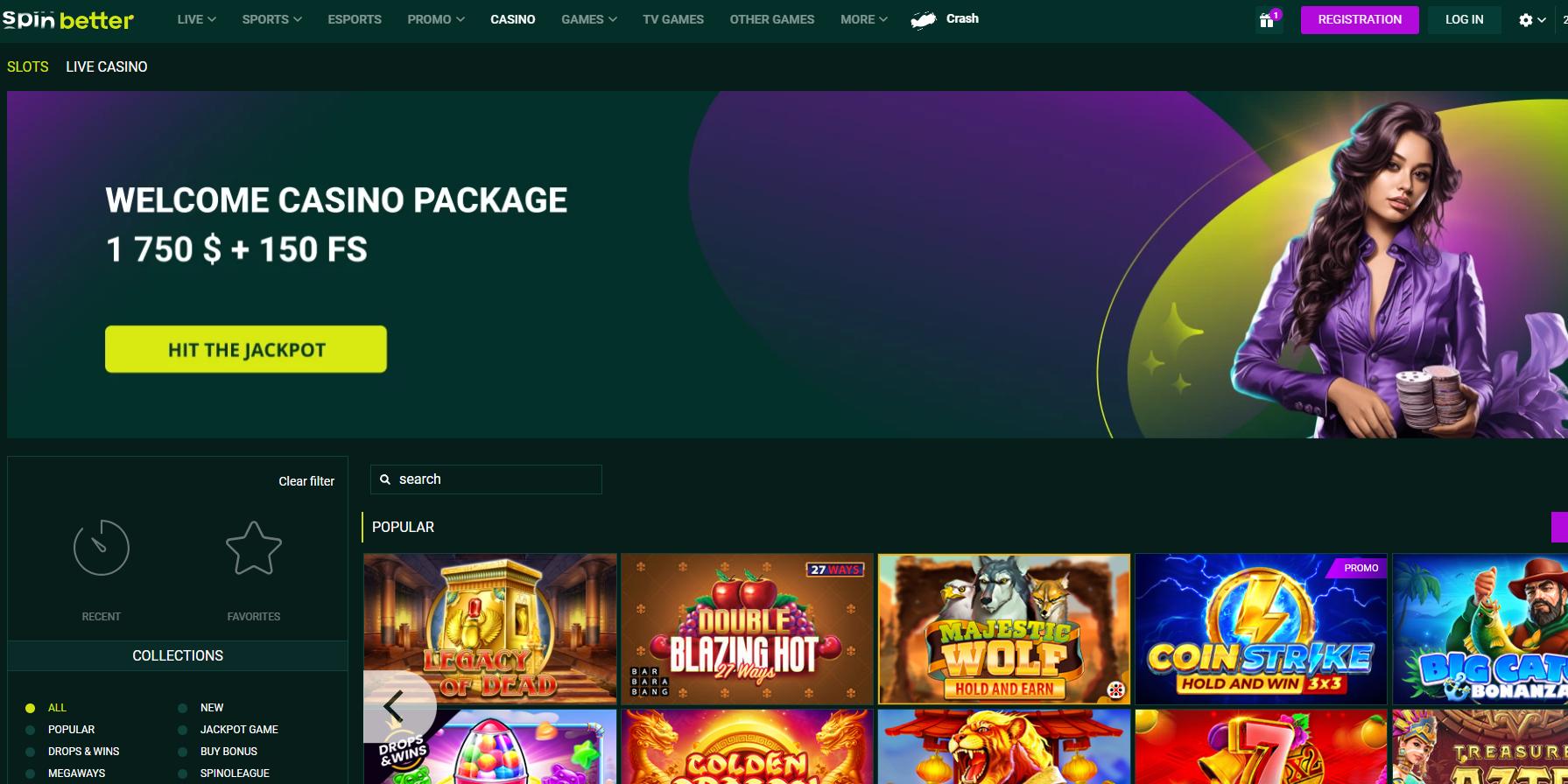 SpinBetter Casino 1